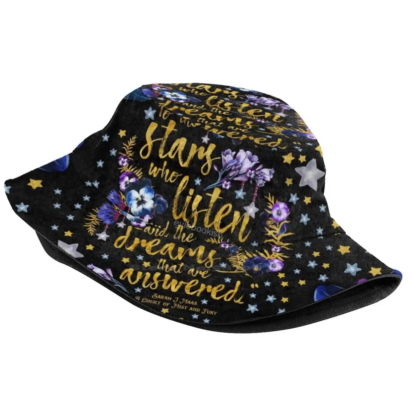 Acomaf - To The Stars Pattern Hats Outdoor Hat Sun Cap Books Reading Reader Bookworm Book Quote Stars Inspirational