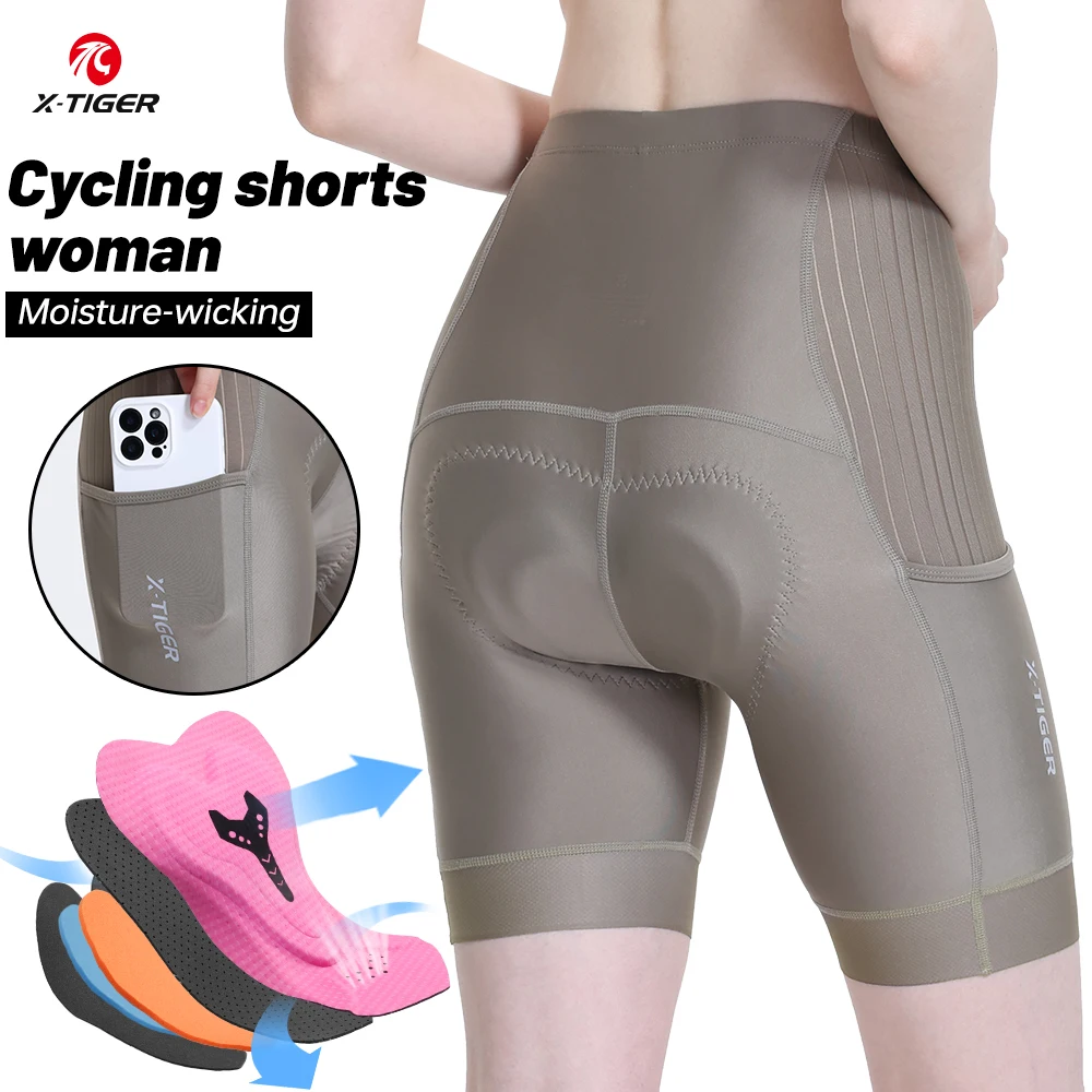 AliExpress X-TIGER X-Tiger Summer Women Cycling Shorts 8 Hour Padding High Quality MTB Bicycle Shorts Casual Cycling Shorts Cycling Shorts Woman