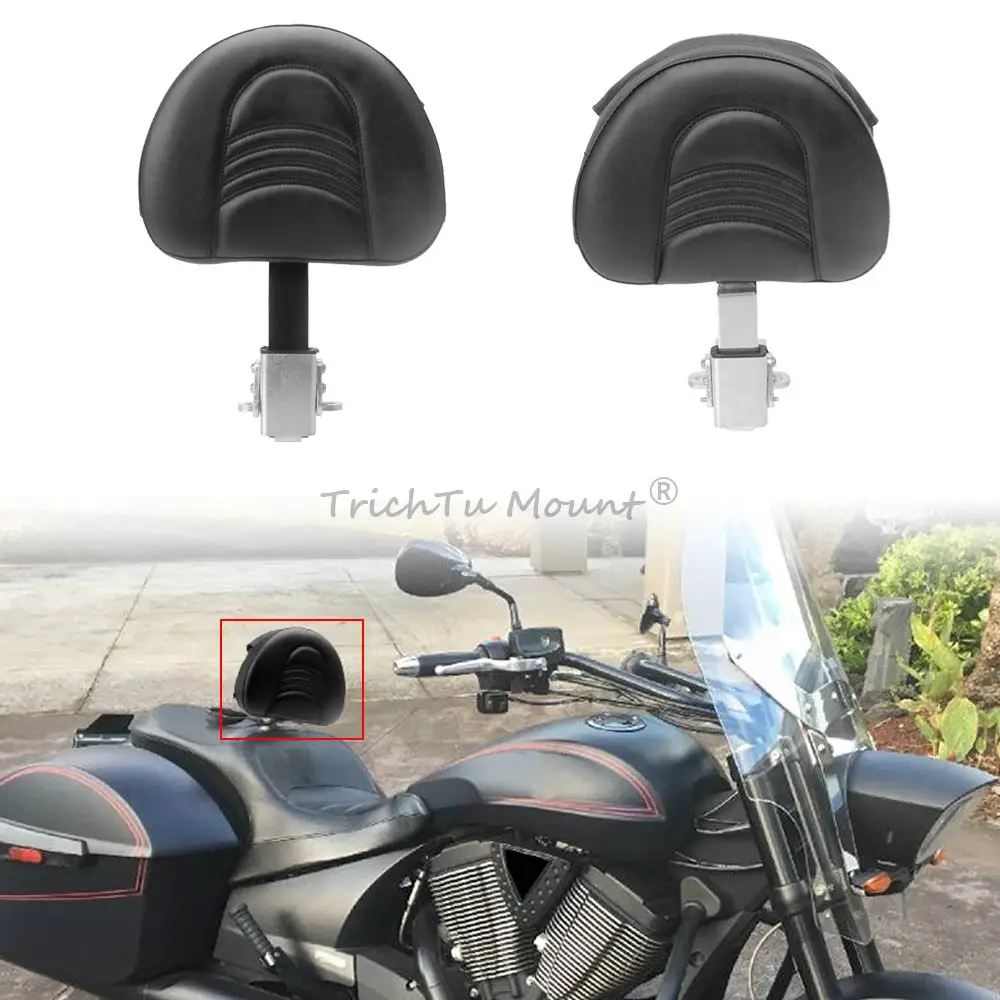 

For Victory Cross Country/Tour/Magnum 2010-2017 Universal Motorcycle Driver Backrest with Storage Pocket accessories