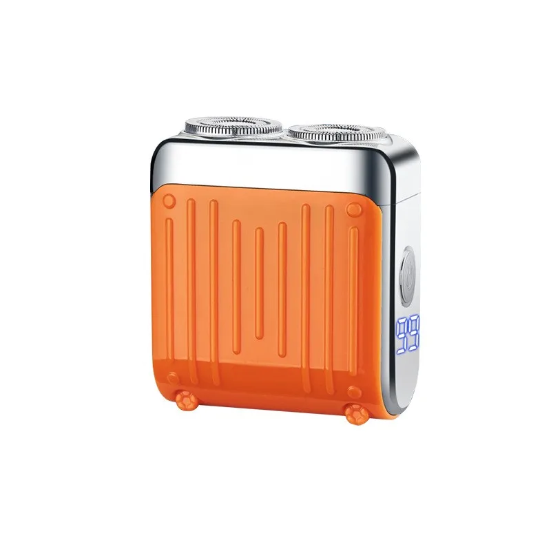 

ABKR-Dual Rotary Blade Electric Shaver-Portable For Men, Mini USB Rechargeable, Water Washable, Quiet Operation