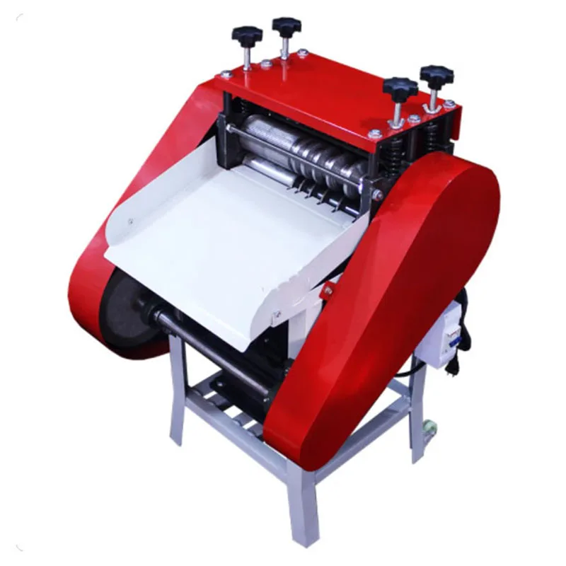 2.2KW Empty Wire Scrap Copper Wire Stripping Machine Alloy Steel Knife  Small Wire Stripping Machine