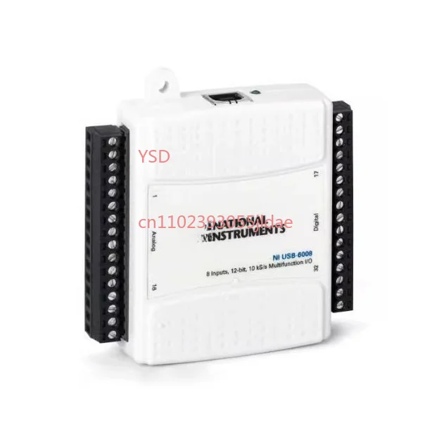

NI USB-6008 Высококачественная многофункциональная карта сбора данных DAQ для лабораторного использования