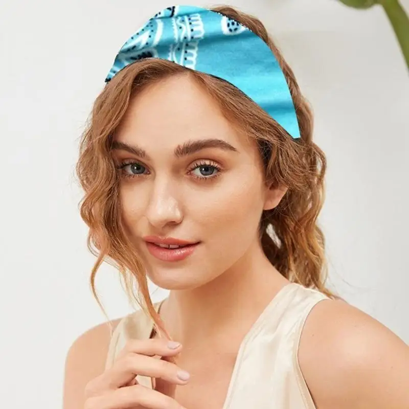 31BF Stretchy Wide Headband Soft Sweatband Perfect for Everyday Wear for Sports