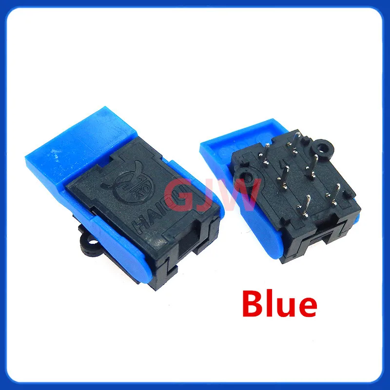 10PCS telephone hook switch 6 pin, intercom doorbell switch, retainer reed switch blade, Repair Parts for Telephone