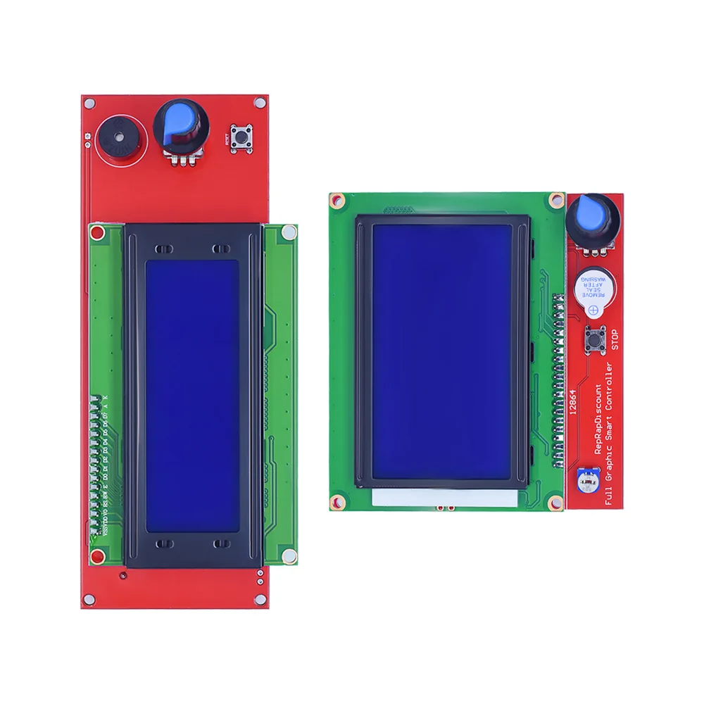 Imagem -03 - Lcd 2004 12864 Painel de Controle Inteligente Display Controlador Compatível com Rampas 1.4 Rampas 1.5 Rampas 1.6 para Reprap Mendel Impressora 3d