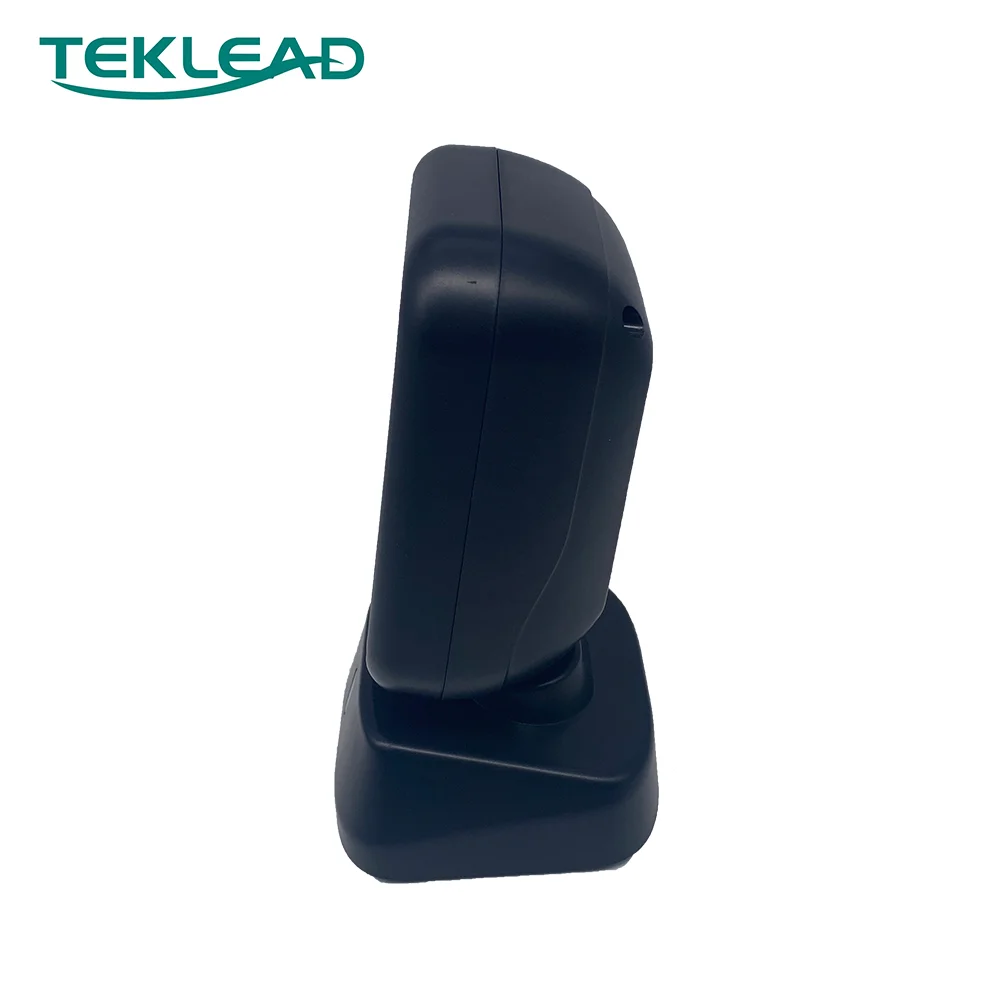 TEKLEAD 2D Desktop Barcode Scanner Fast Speed 1 Million Pixel  2D Desktop Barcode Scanner for Supermarket  Retail Shop