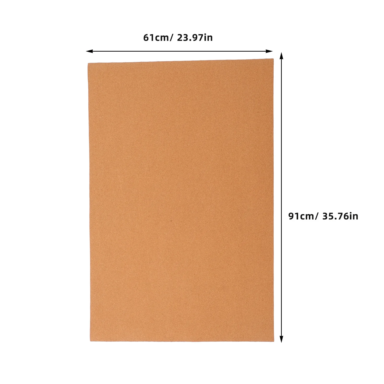 Grande quadro de avisos de cortiça com superfície de escrita, quadro de pinos resistente para escritório, casa, cozinha, design rústico de moldura de pinho