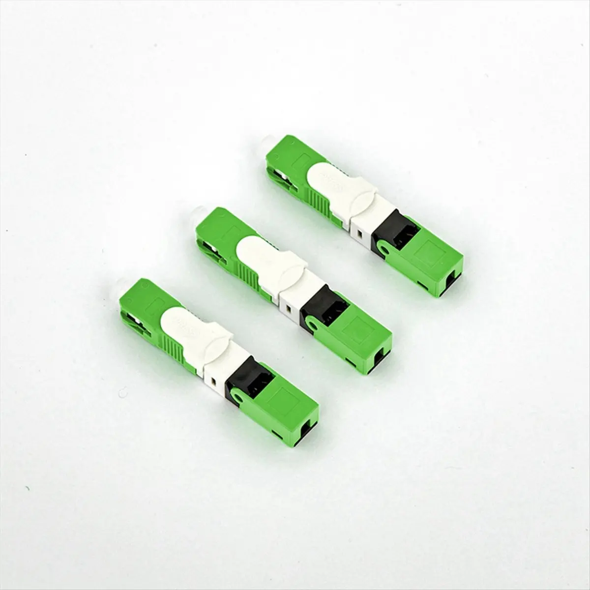 Super Sale 50PCS SC APC Quick Connector Fiber Optic Fast Connector Embedded SC Connector for High-Speed Internet and Cable TV