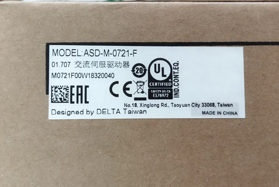 ASD-M-0721-F New Original Genuine Delta M Series Servo Spot