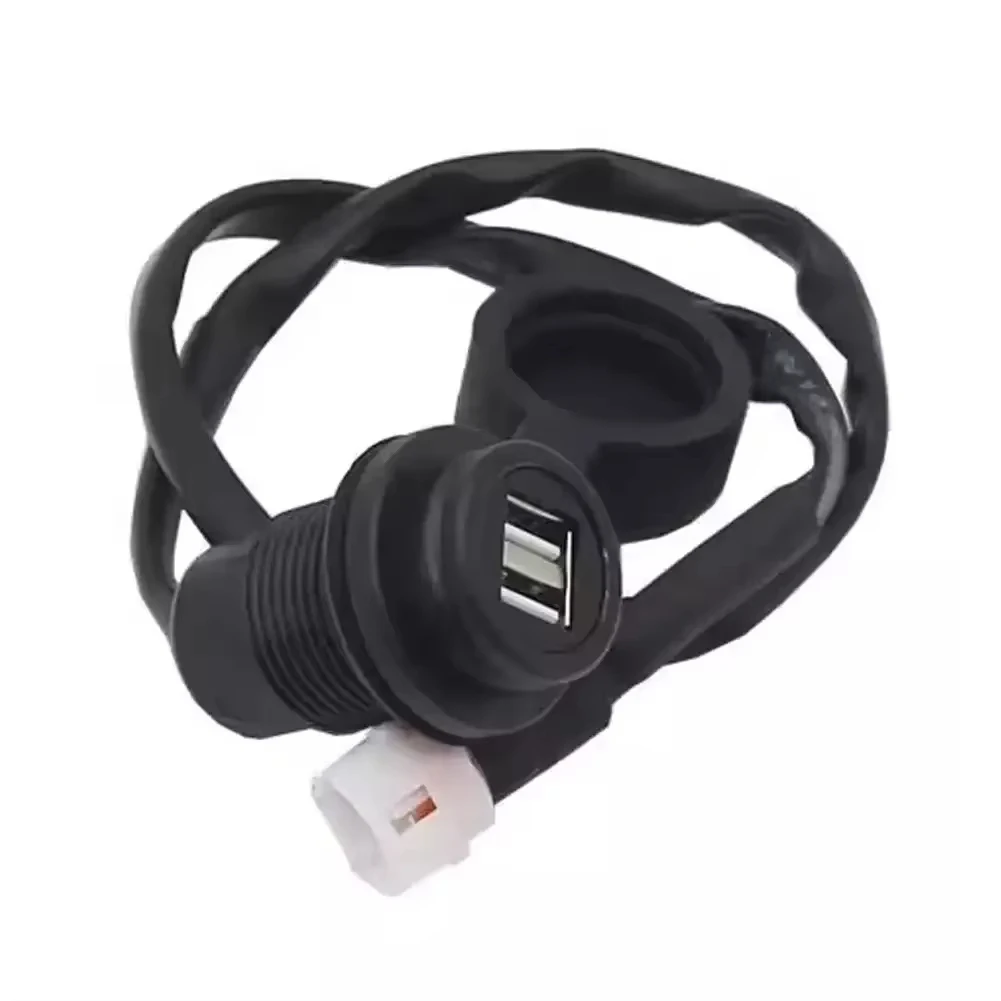 

Двойной USB-разъем для зарядного устройства, адаптер для зарядки YAMAHA MT09 MT-09 SP FZ09 XSR900 XSR 900 Tracer 900 9 GT 9GT 900GT, аксессуары