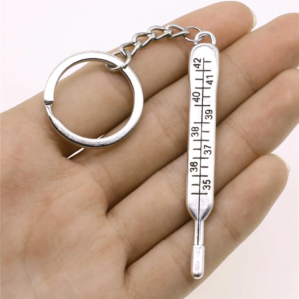 Hot Sale New Nurse Keychain Car Metal Key Chain Hospital Tool Cool Car Keychain Bag Charm Keyring Graduation Gift For Friends