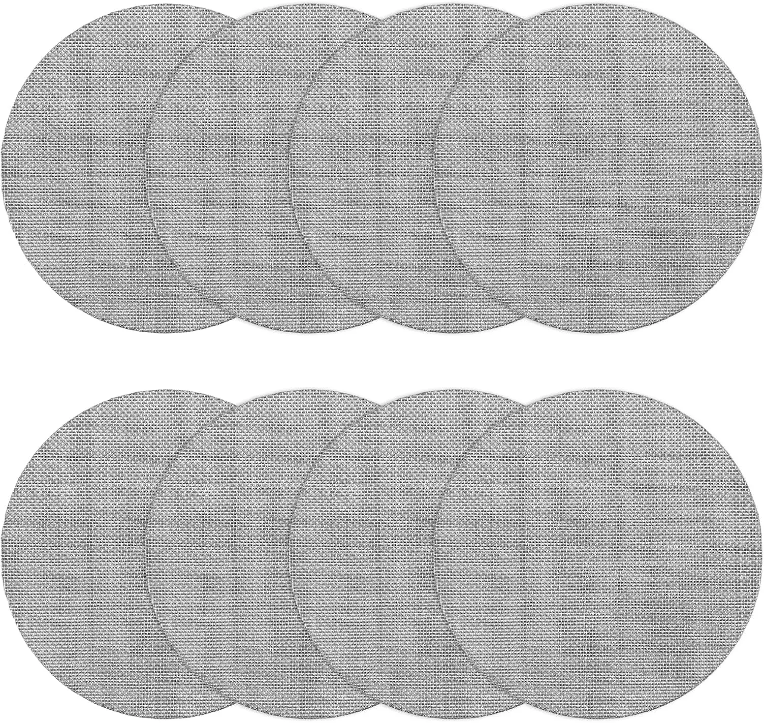 

Многоразовая сетка-фильтр для кофе эспрессо, 51 мм, нержавеющая сталь 150 мкм, толщина 1,7 мм, серебристая (12 шт.)