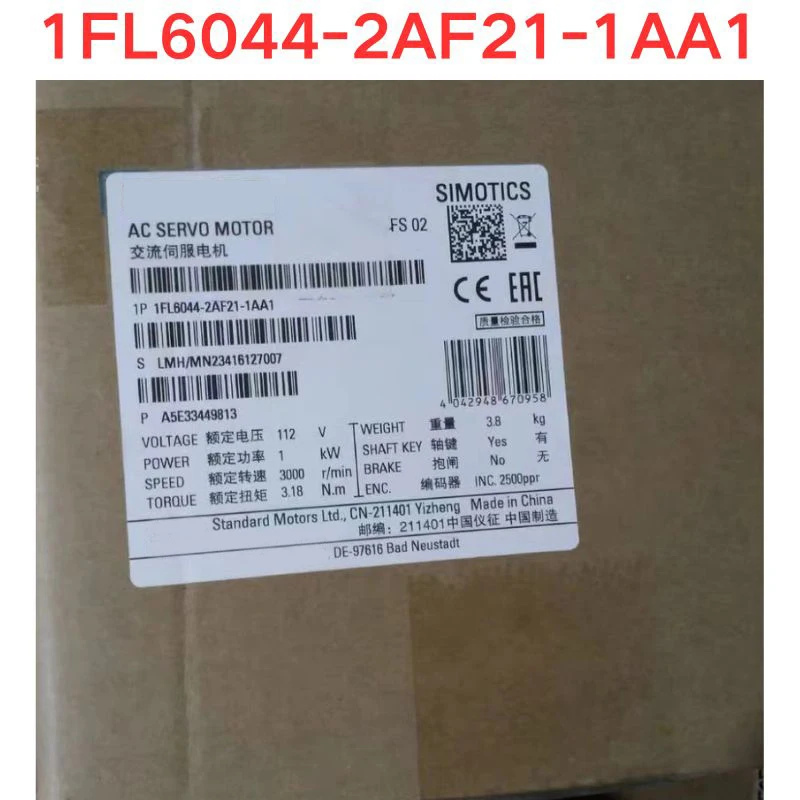 

Brand New Original 1FL6044-2AF21-1AA1 servo motor