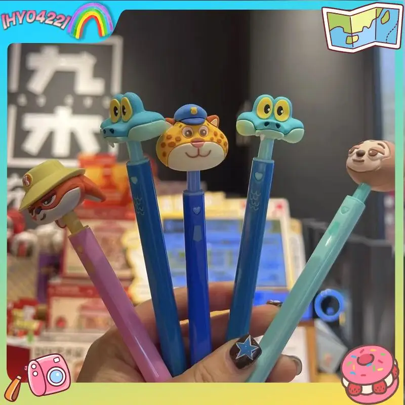 ズートピア2 学生向け漫画風プレッシャーペン ボールペン ワン スネークデザイン おもちゃ アクションフィギュア アニメ派生商品 ギフト