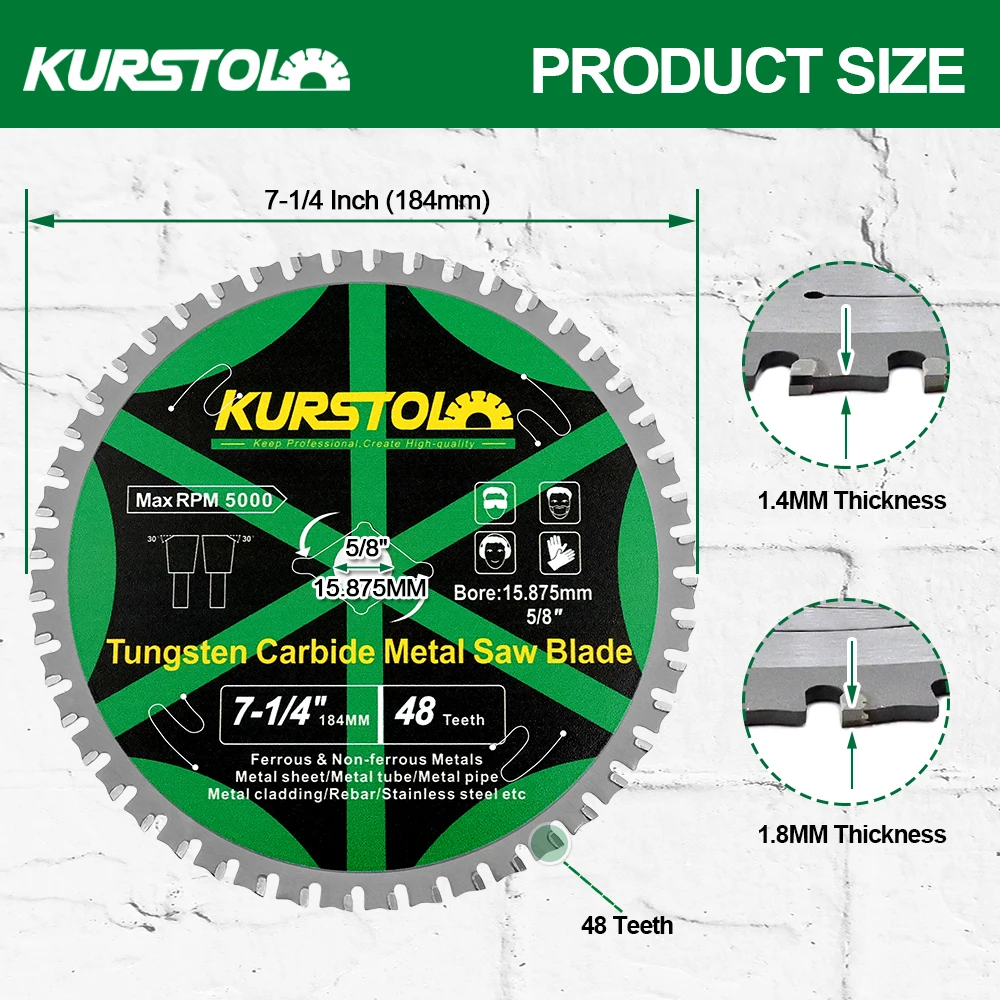 1pc Dia165/184mm Cutting Disc Alloy Saw Blade for Iron Cutting Steel Pipe Angle Iron Steel Rod Circular Saw Blade metal cutting