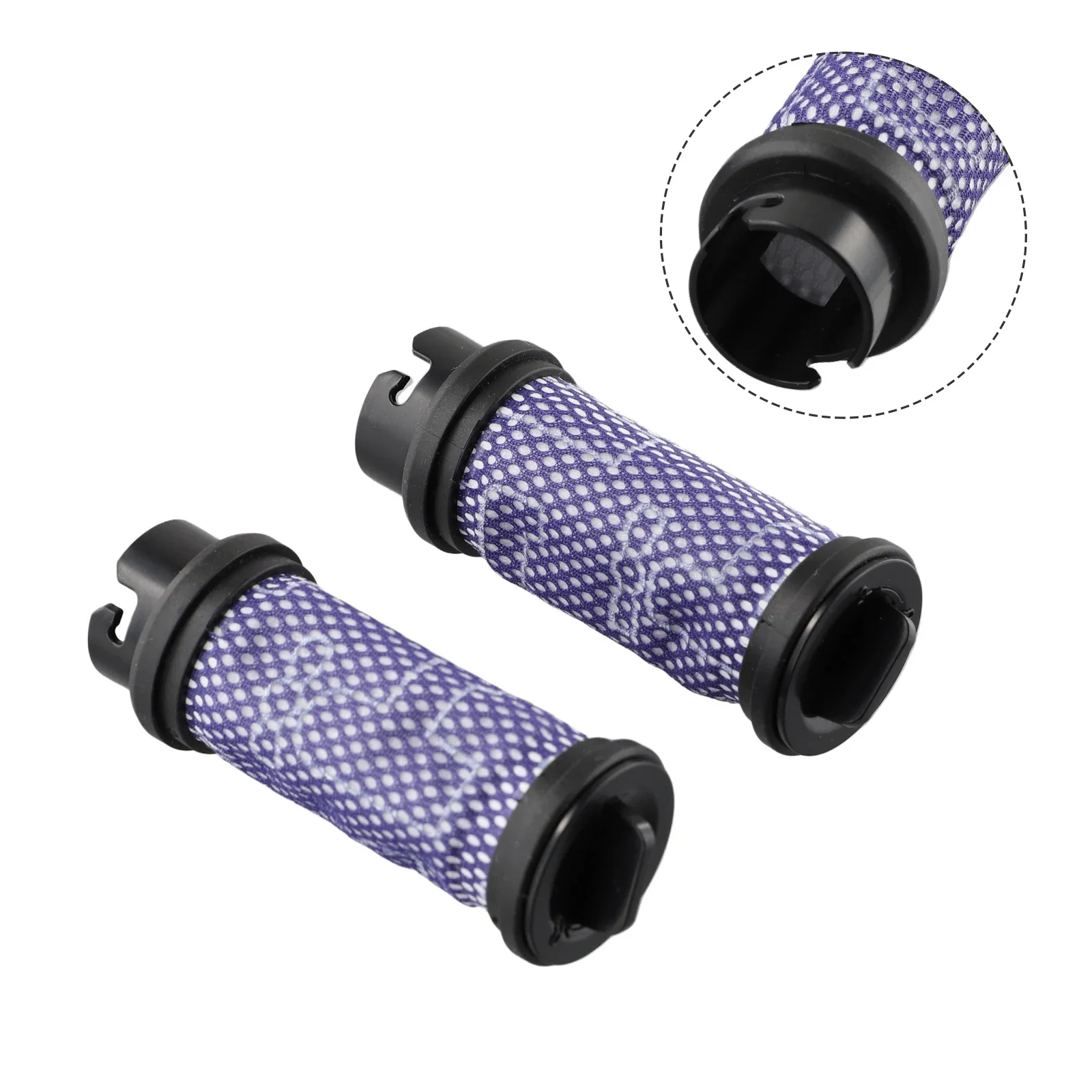 2pcs High Efficiency Filter For H70 Handheld Vacuum Cleaner Hepa Filter Parts Sweeper Accessories Filter Element