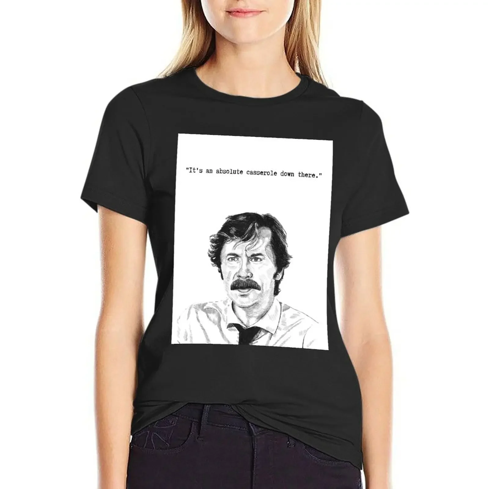 

mike Wozniak, Taskmaster, It's an absolute casserole down there. T-Shirt customs summer top t-shirts for Women pack
