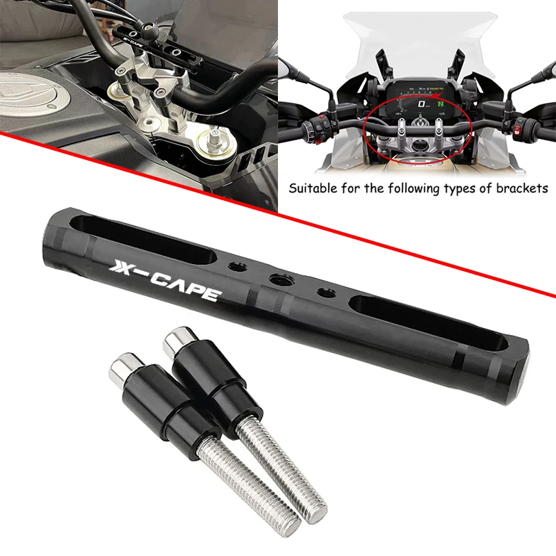 Novo guidão de motocicleta geração modificada de mão multifuncional estilo barra transversal para moto morini x-cape 650 1200 xcape 650x