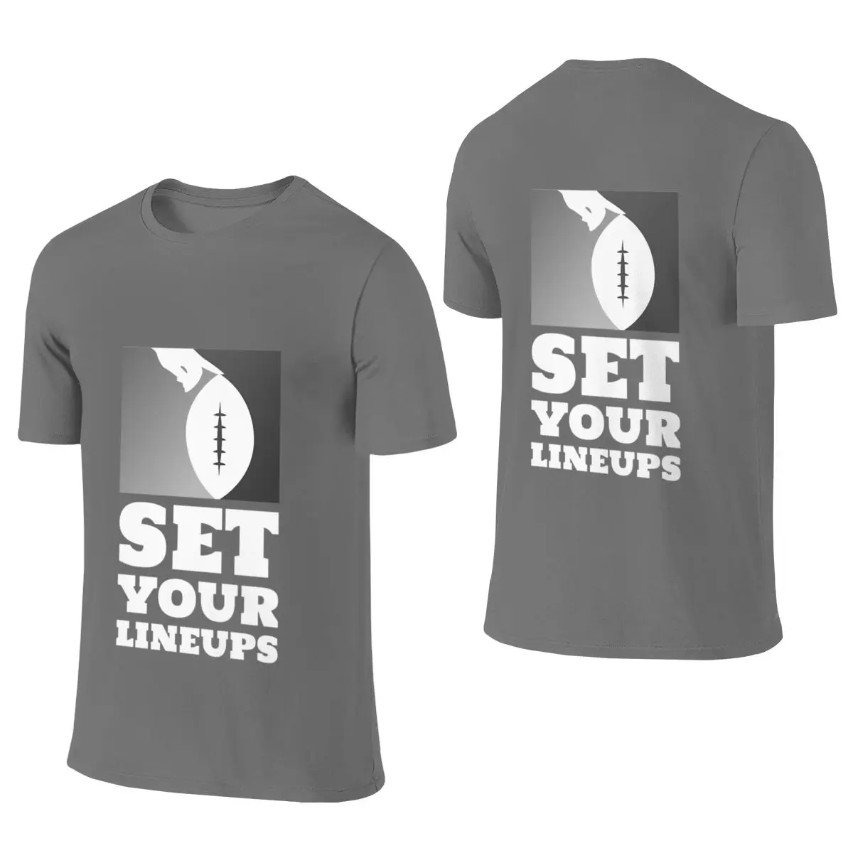 Set Your Lineups Dating Reversible T-shirt Niche Sweet Cool Designer Style Basic Tee
