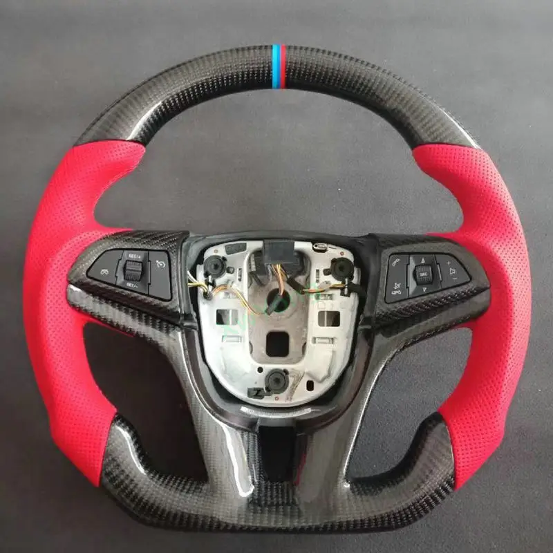 100% Real Carbon Fiber Steering Wheel For Chevrolet Cruze 2009-2015