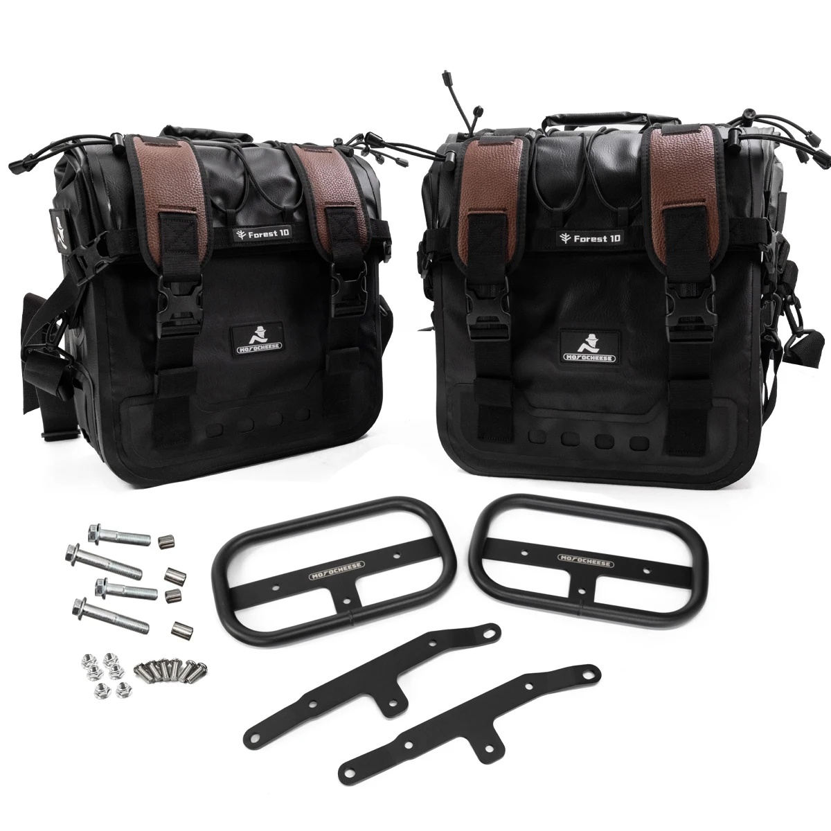 

Outdoor High Quality PVC Waterproof Motorbike Adventure Saddle Side Bag 18L For QJMOTOR SRV250