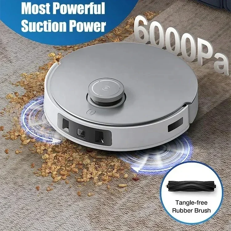 

T20 6000Pa Suction Intelligent Electric Wireless Sweeping Mopping Cleaning Robot Vacuums Mop Aspiradora Vacuum Cleaner
