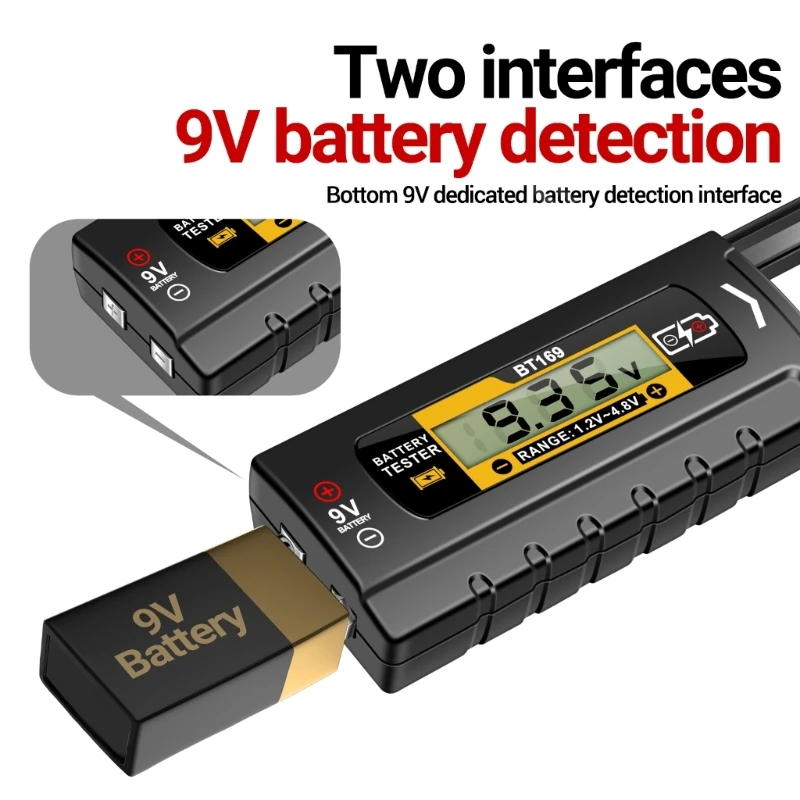 517A Digitaler Batterietester, schnelles Leistungsbewertungstool für die Elektronik