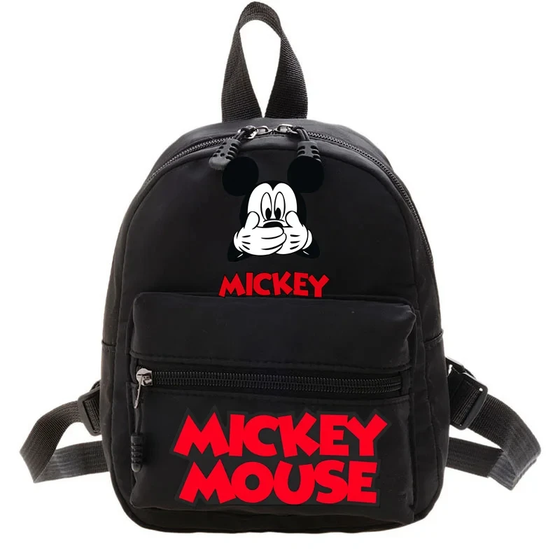 Disney-Sac à dos Minnie pour adolescentes, sac à dos décontracté, cartable étudiant, style collège, cadeau populaire, mode