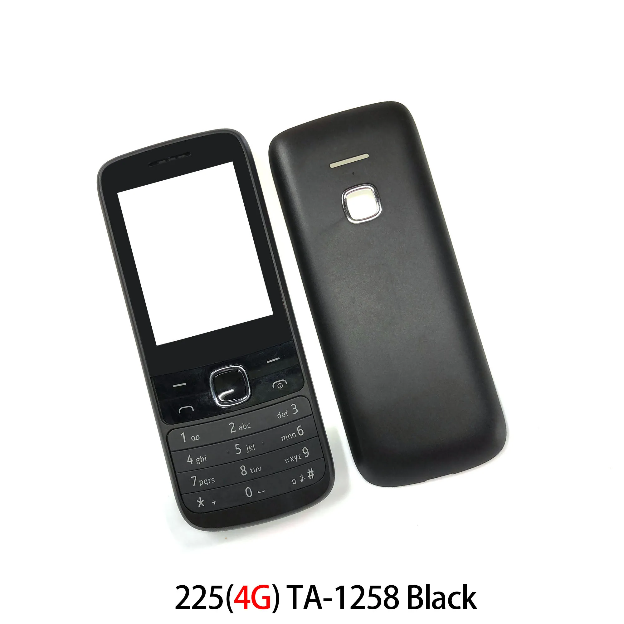 Housing For Nokia 225 4G 220 RM-1125 N225 N 230 Casing Mobile Phone Cover Case Keypad New High Quality