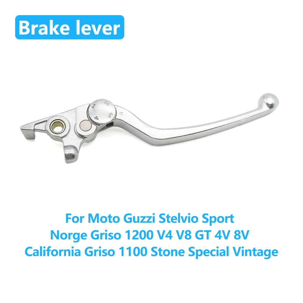 For Moto Guzzi Stelvio Sport Norge Griso 1200 V4 V8 GT 4V 8V California Griso 1100 Stone Special Vintage Motorcycle Brake Lever