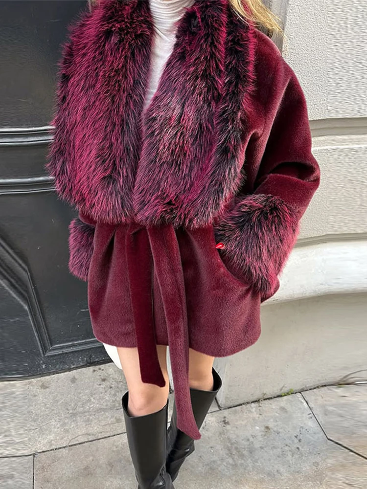 معاطف نسائية غير رسمية مبطنة فضفاضة بياقة مقلوبة وسحاب وأكمام كاملة سترة منتفخة لخريف وشتاء 2025 ملابس خارجية دافئة للسيدات جديدة #4