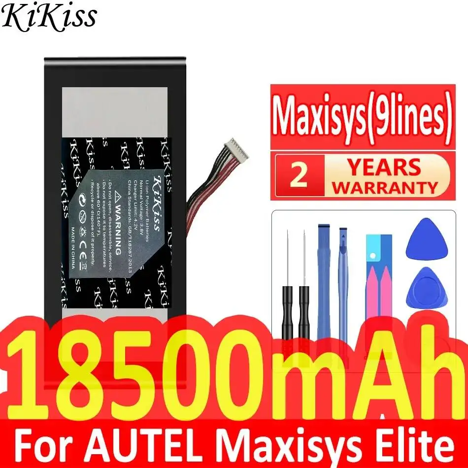 18500mAh Automotive Diagnostic Tool Battery Environmentally Friendly For Autel Maxisys Elite 9lines