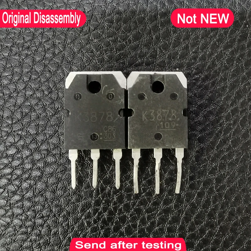Used 5pcs K2611 K2698 K2837 K3878 K2610 K4107 K4108 K2370 K2372 2SK2611 2SK2837 TO-3P In Stock Original disassembly