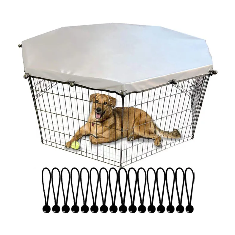 

Outdoor Octagonal Pet Gates & Pens Safe Tarpaulin Material For Reptile Enclosures & Fence Cover
