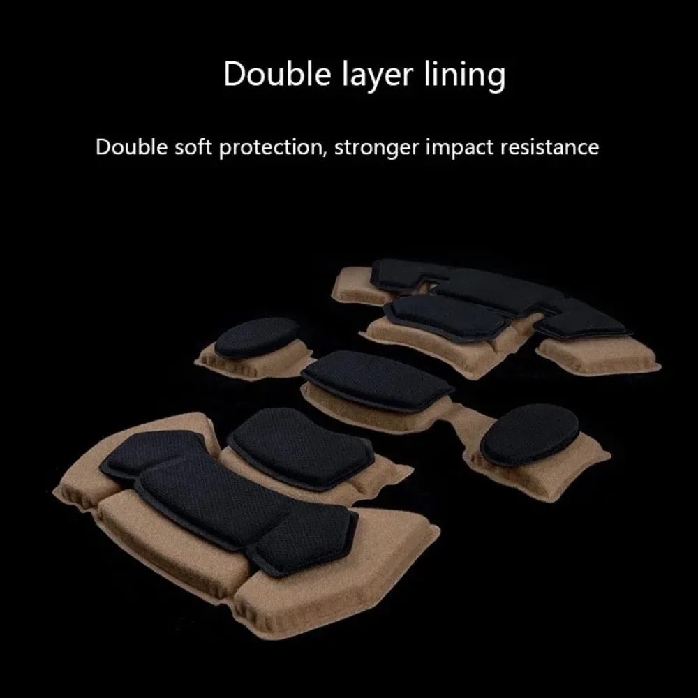 Tactical Airsoft Paintball Helmet Suspension System Protective Pads for Wendy 3.0 Fast MICH ACH Helmet Dial Liner Kit