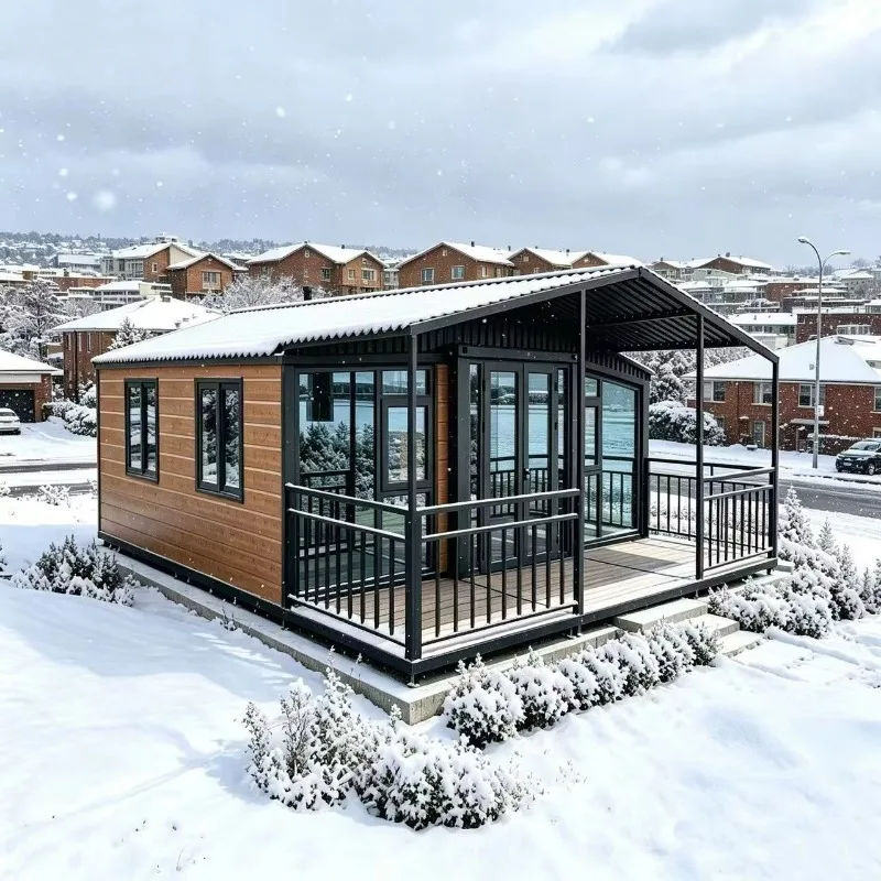 Modular Tiny House Foldable Prefab Cabin Farm House Garden Room Guest Room Backyard Office