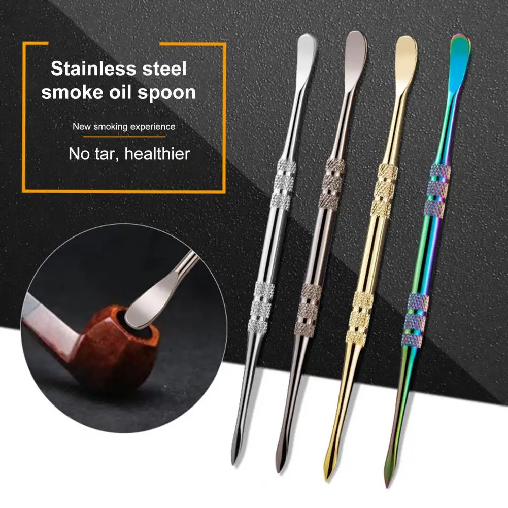 Unique Smoke Carving Tool Pointed Wax Oil Cleaner Easy to Operate Long Lifespan Nail Remover Planing Pusher