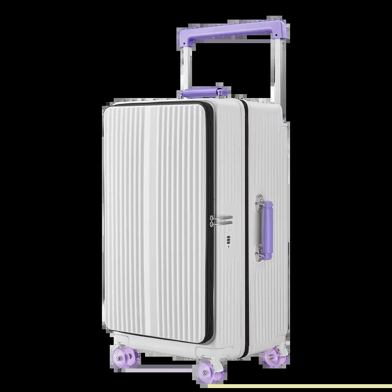 Factory Wholesale Fashion Universal Wheel Suitcase Travel Trolley Wide Handle Large Capacity L Furniture