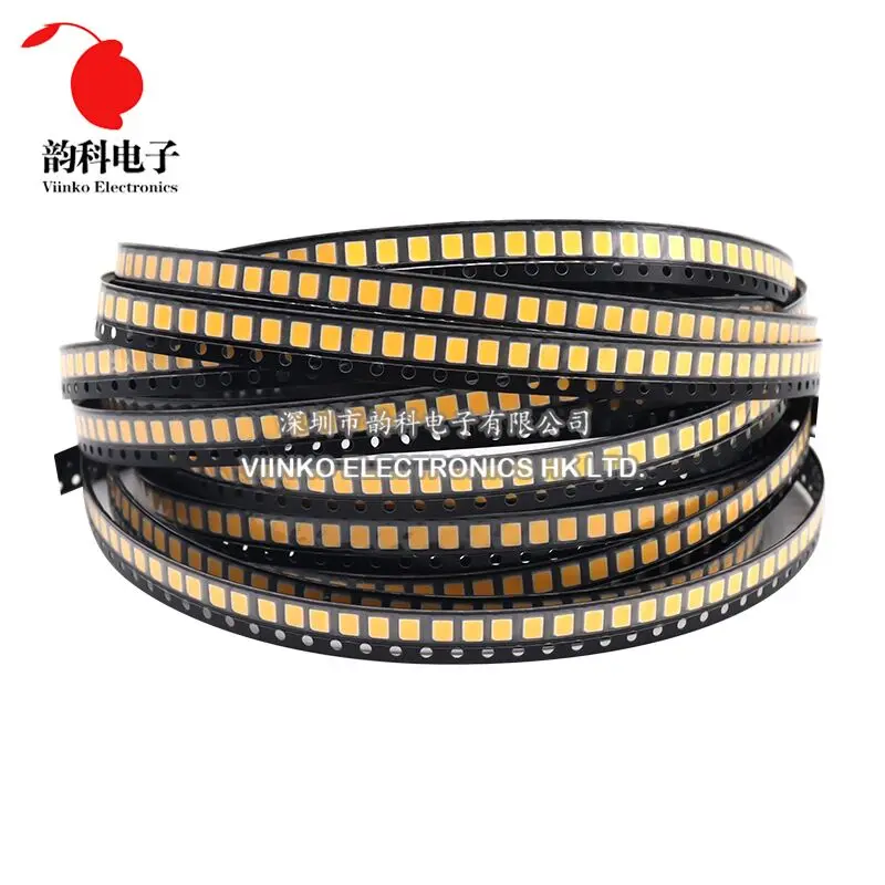 100 stücke 2835 1W 0,5 W 0,2 W LED SMD 2800-3200K Warm Weiß 3V 6V 9V 18V 150MA 100MA 60MA Hohe Helligkeit