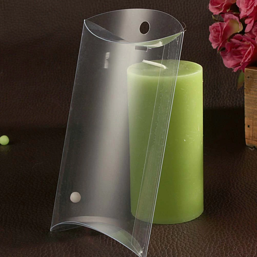 

50pcs PVC Candy Boxes Premium Quality Clear Containers for Wedding Bridal Shower Party DIY Crafts Elegant Sweet Gifts