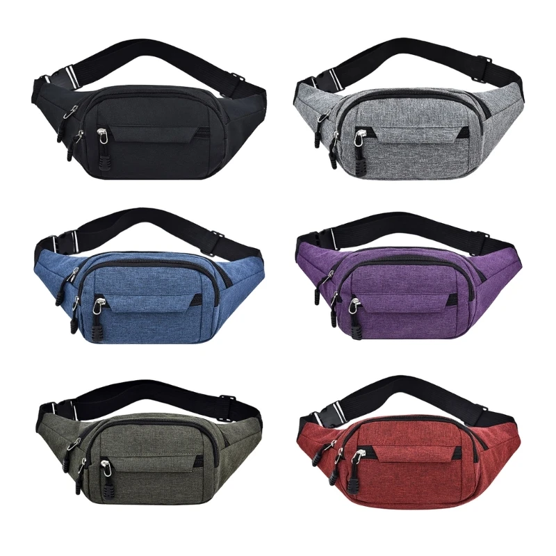 Crossbody Waist Pack Fanny Pack Fashion Trendy Travel Belt Bag Large Capacity Sling Bag for Teen Adult Chest Bag