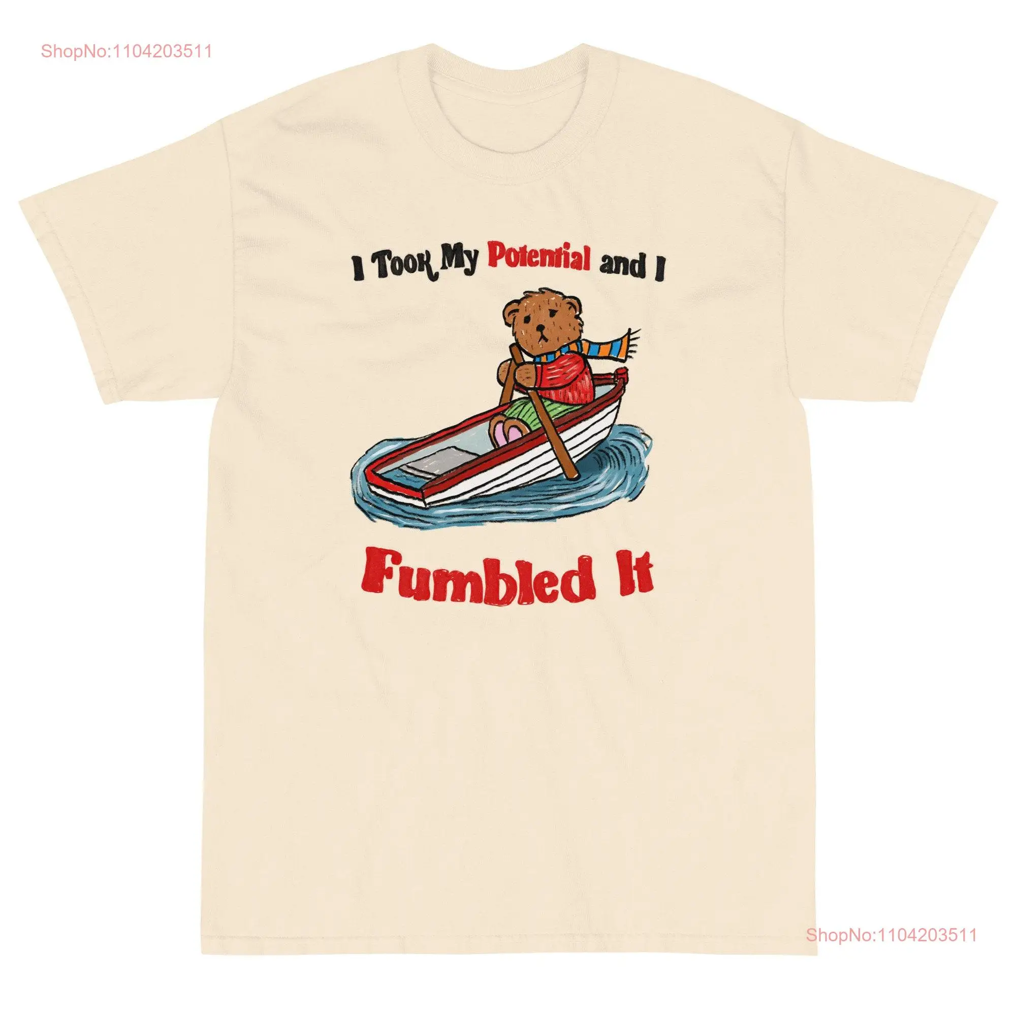 Fumbled  T Shirt long or short sleeves