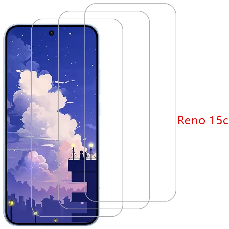 protective tempered glass for oppo reno 15c screen protector on reno15c reno15 15 c c15 4g 5g phone film glas opp opo oppa appo