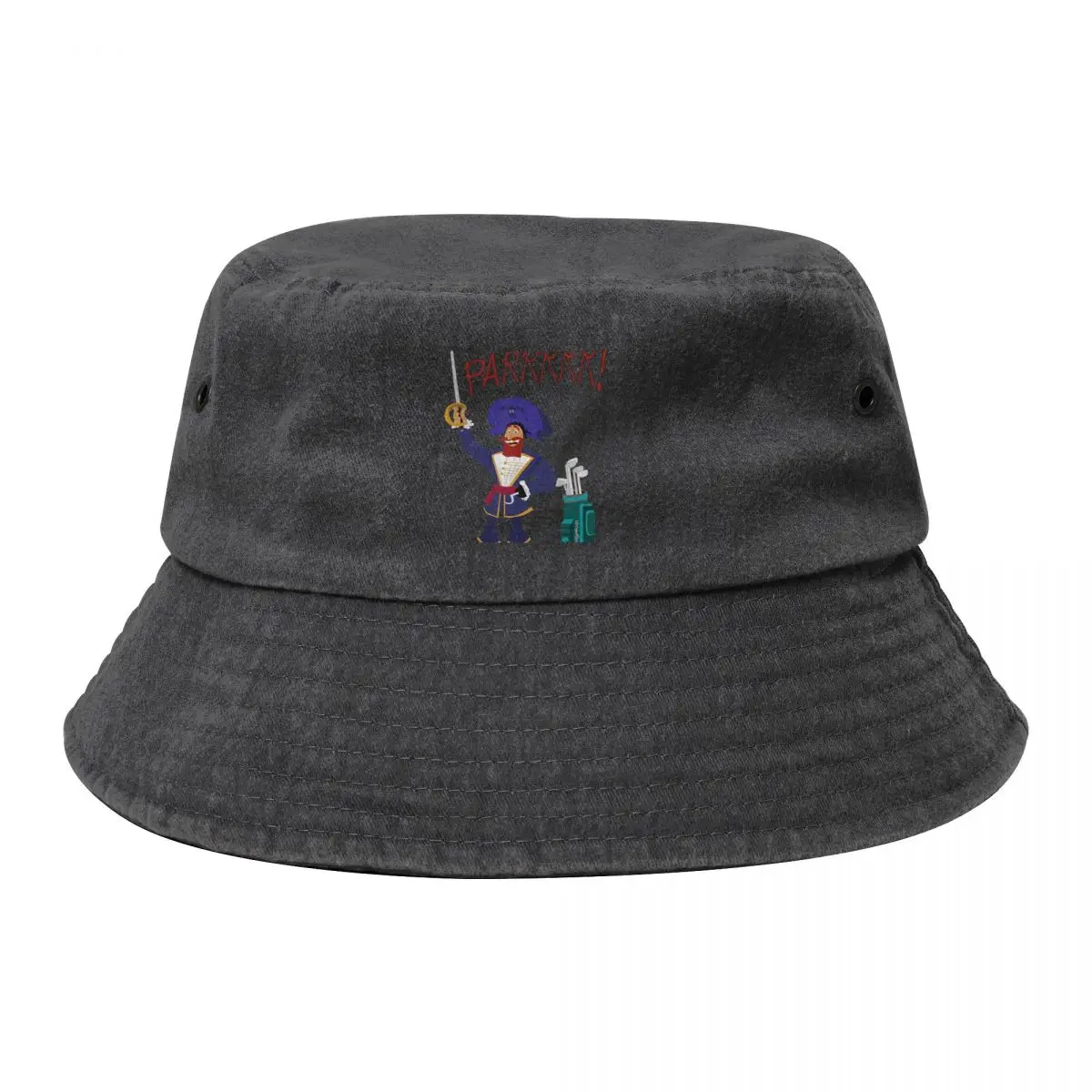 

birth.golf.death. Pirate Golfer - \t \t Kids Golf \t\t Bucket Hat Rave Golf Hat Hat Beach Boy Women's