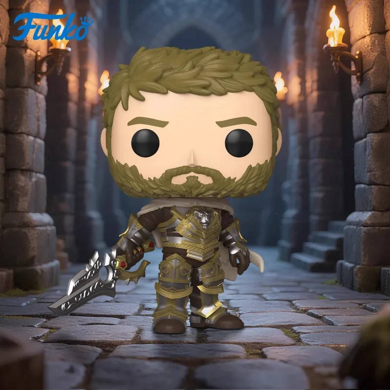 

FUNKO POP World of Warcraft: Illidan, Anduin, Jaina, Xal'atath Action Desktop Decoration Ornament Model Toys Collectible Model