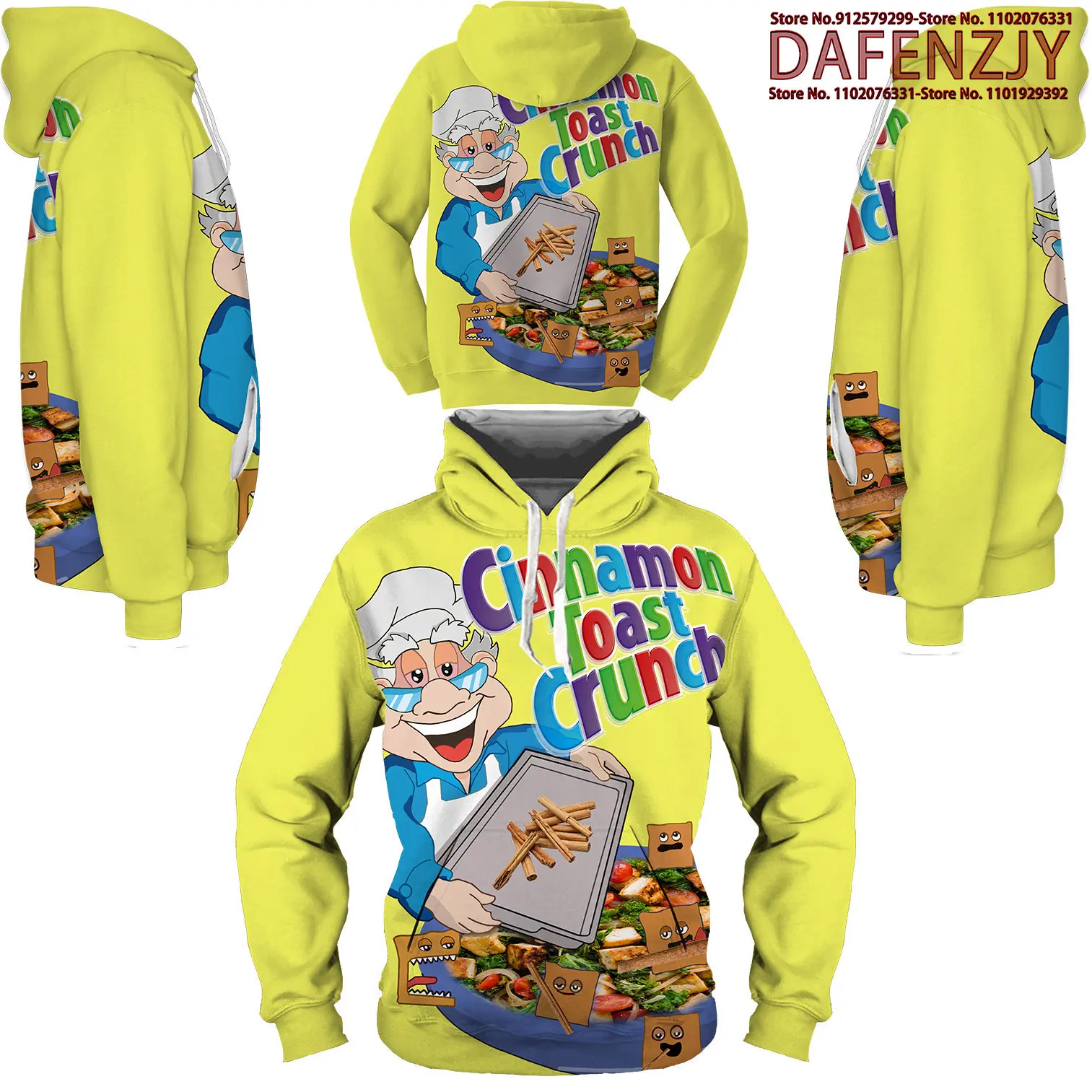 3D Ramen Chicken Noodle Soup Hoodie Beef Sweatshirt For Men Women Cute pullover