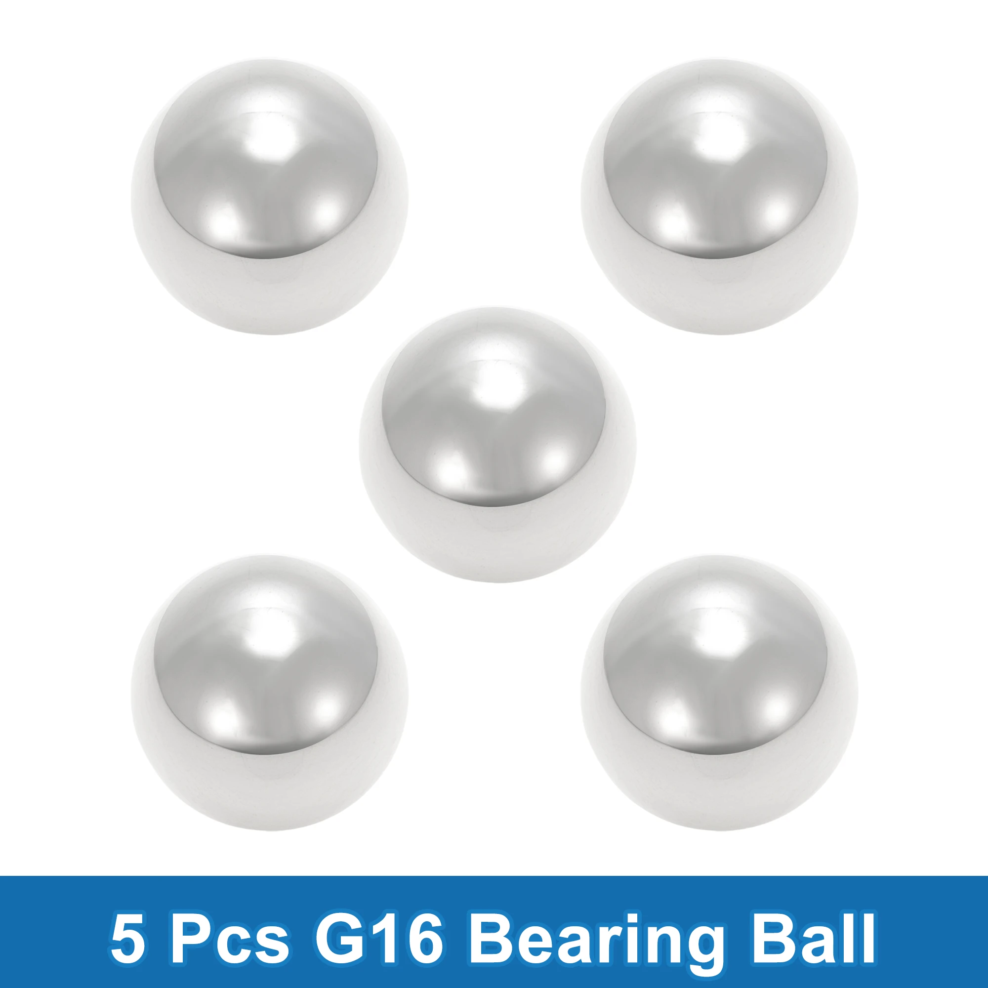 

X Autohaux 20 мм подшипник шарикоподшипник сталь G16 прецизионный шарик серебристого тона 5 шт.