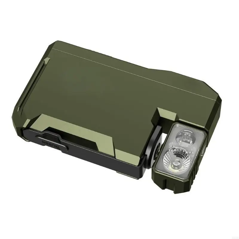 400 Lumen RehargableEdc LED LED System podwójnych koralików 180 °