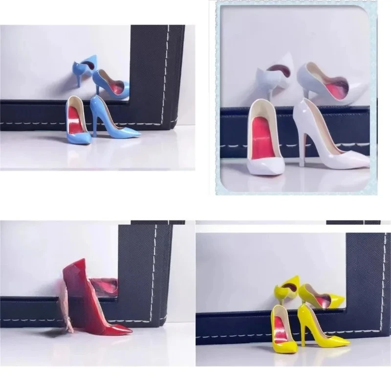 

LOLX TOYS L9001 1/6 Toy Figure Metal Pile High Heels Shoes Hollow Shoes Model Fit 12'' TBL S42 S40 I8 Soldier Body