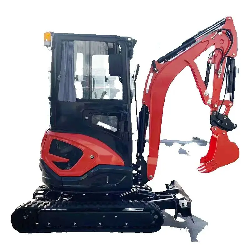 

Factory Direct Sales Mini Excavator 2.2Ton Epa Euro 5 Custom Engine Crawler Digger Farm Used 2.5T Home Mini Excavator Machine